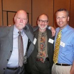 At the Sacramento Library Foundation's evening of “Authors on the Move” with John Lescroart and Alan Jacobson.